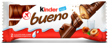 Delicious Kinder Bueno chocolate
