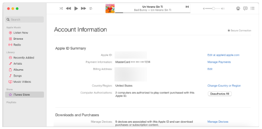 iTunes Logo and Gift Cards