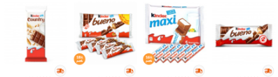 Kinder products for kids and Ramadan