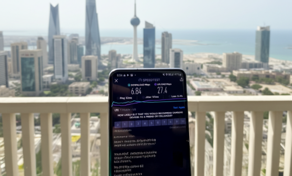 5G Network speeds in Kuwait